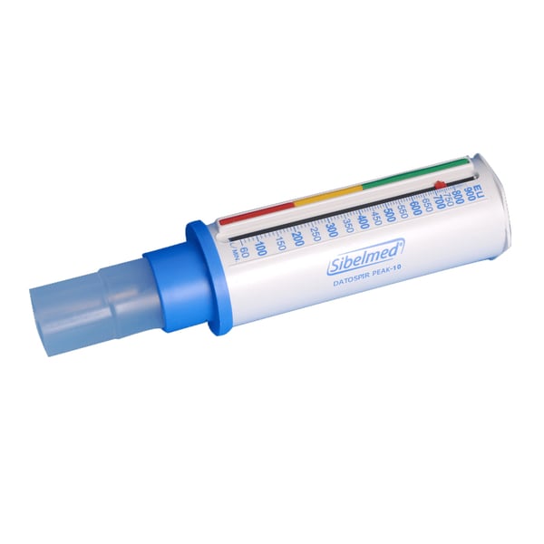 Datospir Peak 10 Expiratory Flow Meter: Adult and Pediatric Use